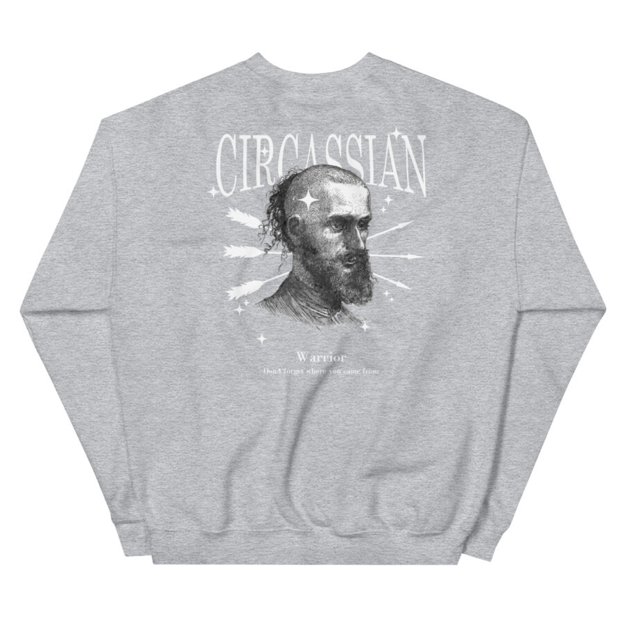 circassian acha grey and white